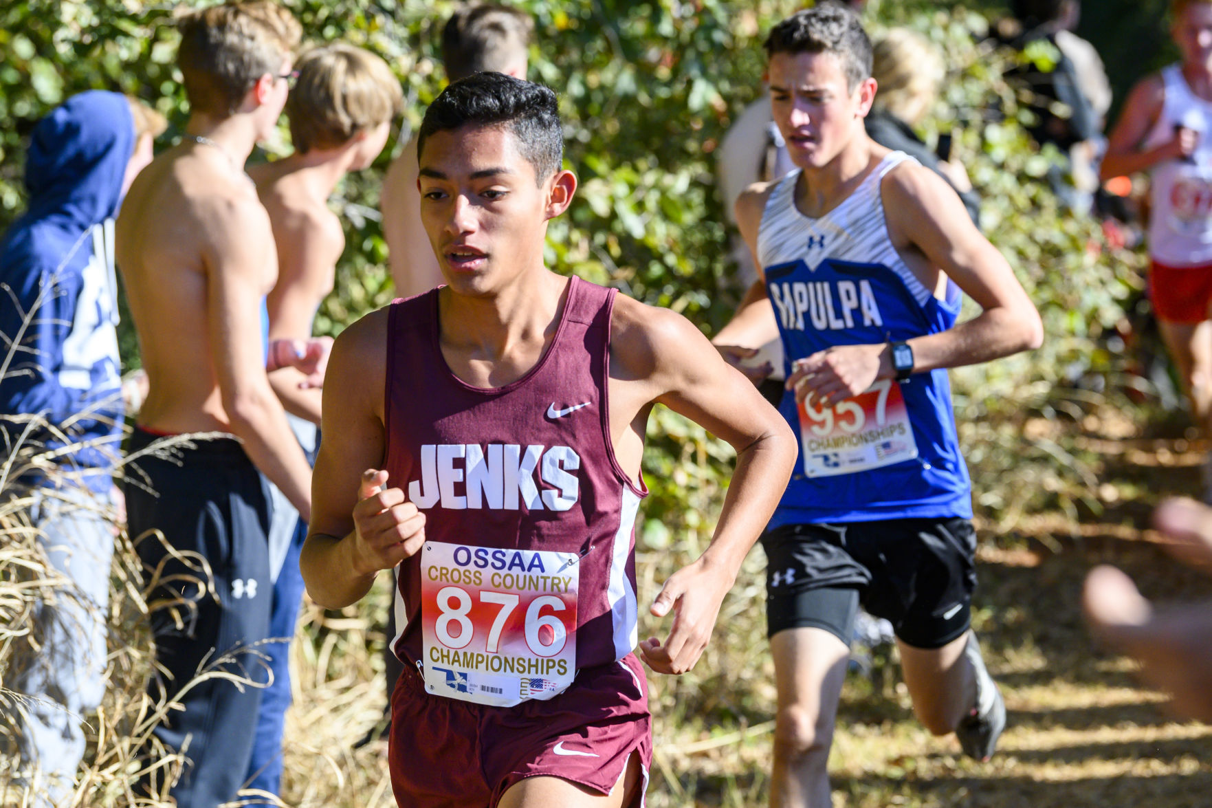 6A/5A state cross country meet at Edmond Santa Fe